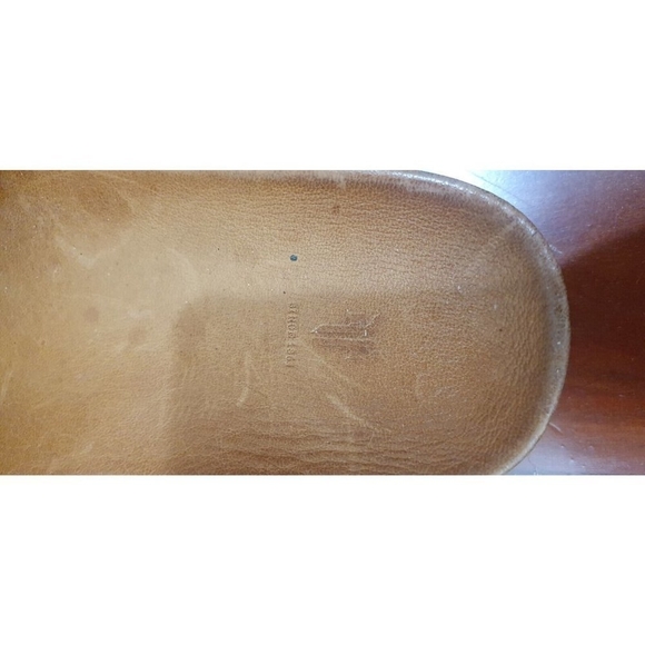 FRYE Lily Perforated Leather Slides Size 9 - Picture 5 of 7
